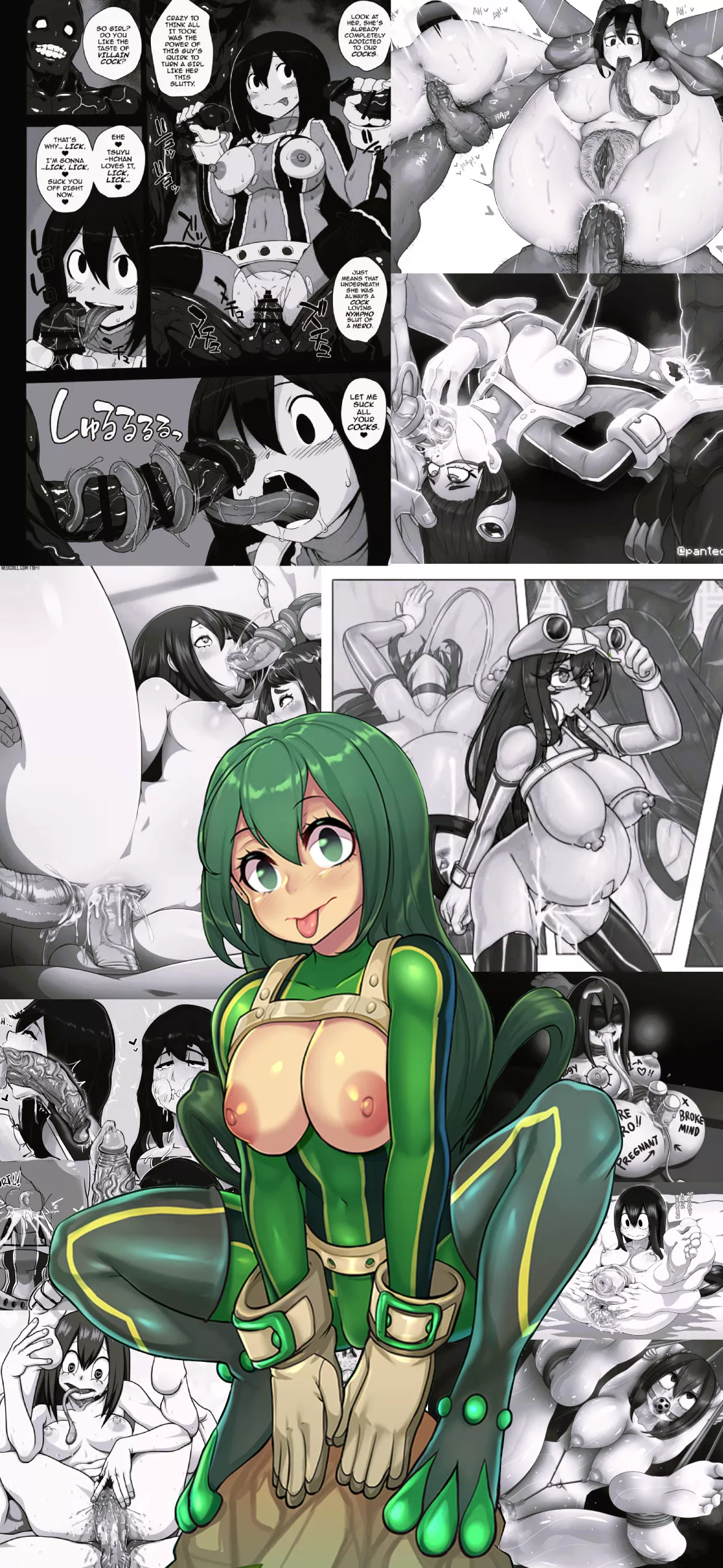 Tsuyu Asui Hentai Wallpaper (Redjet00) posted by Icy-Fig4423