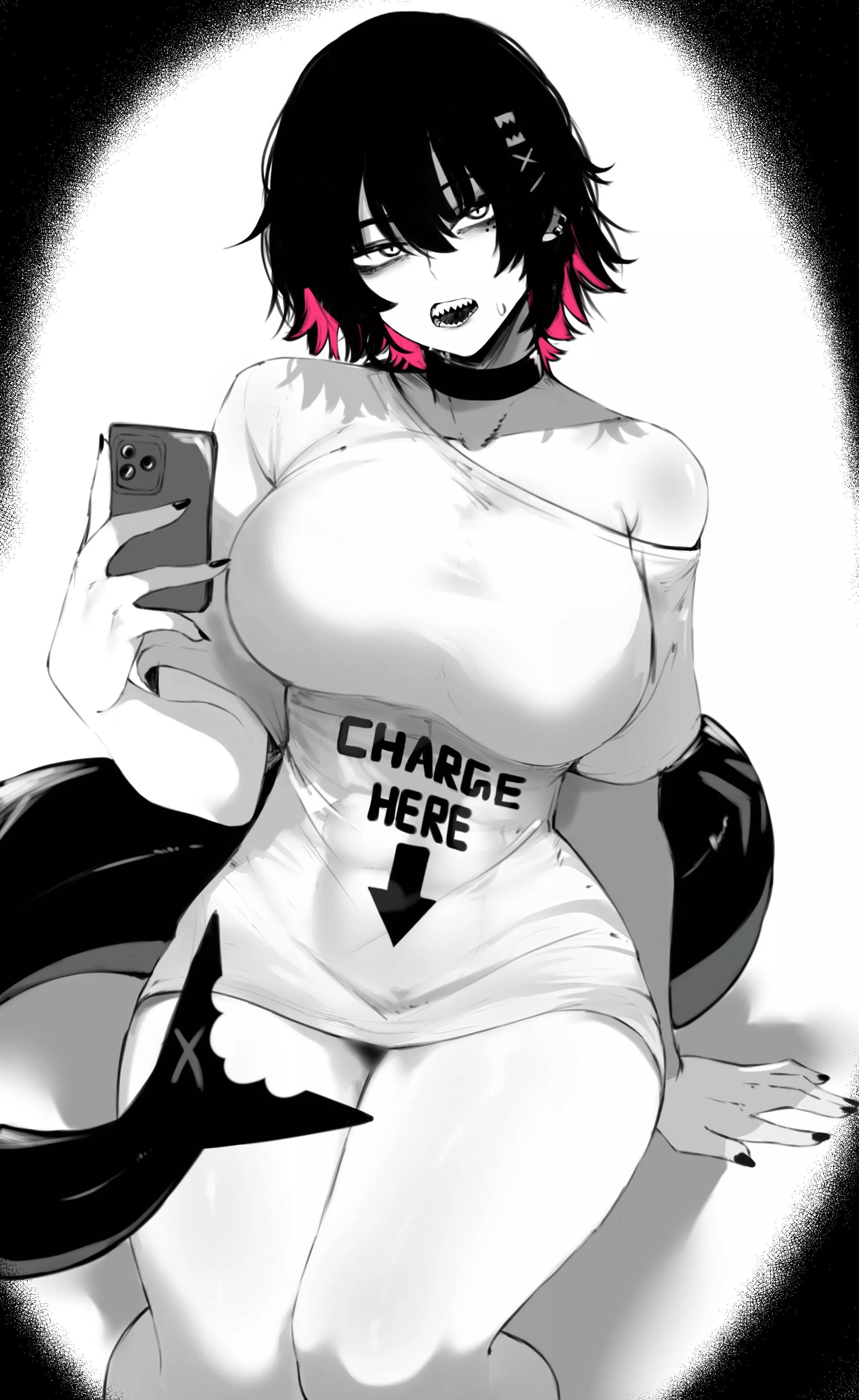 Ellen shark thighs  posted by AssAddictBoy