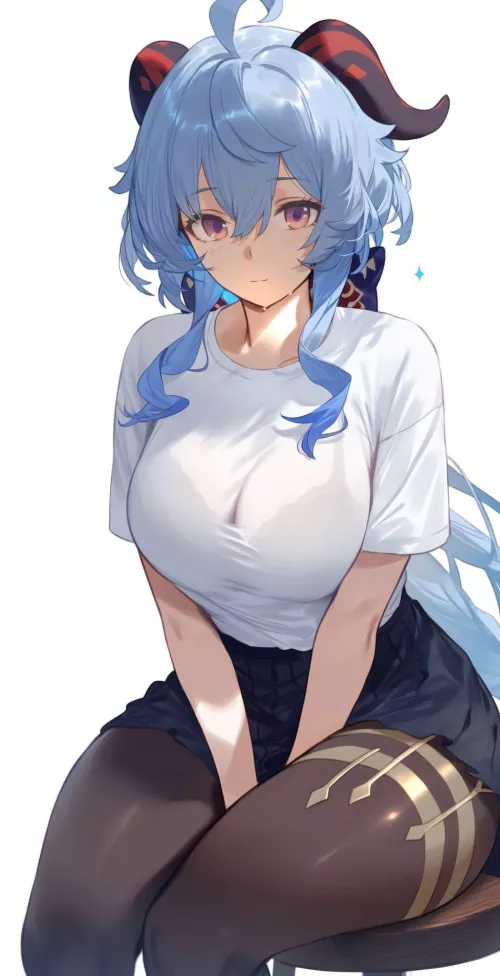 Ganyu [Genshin Impact] by CheetahSperm18