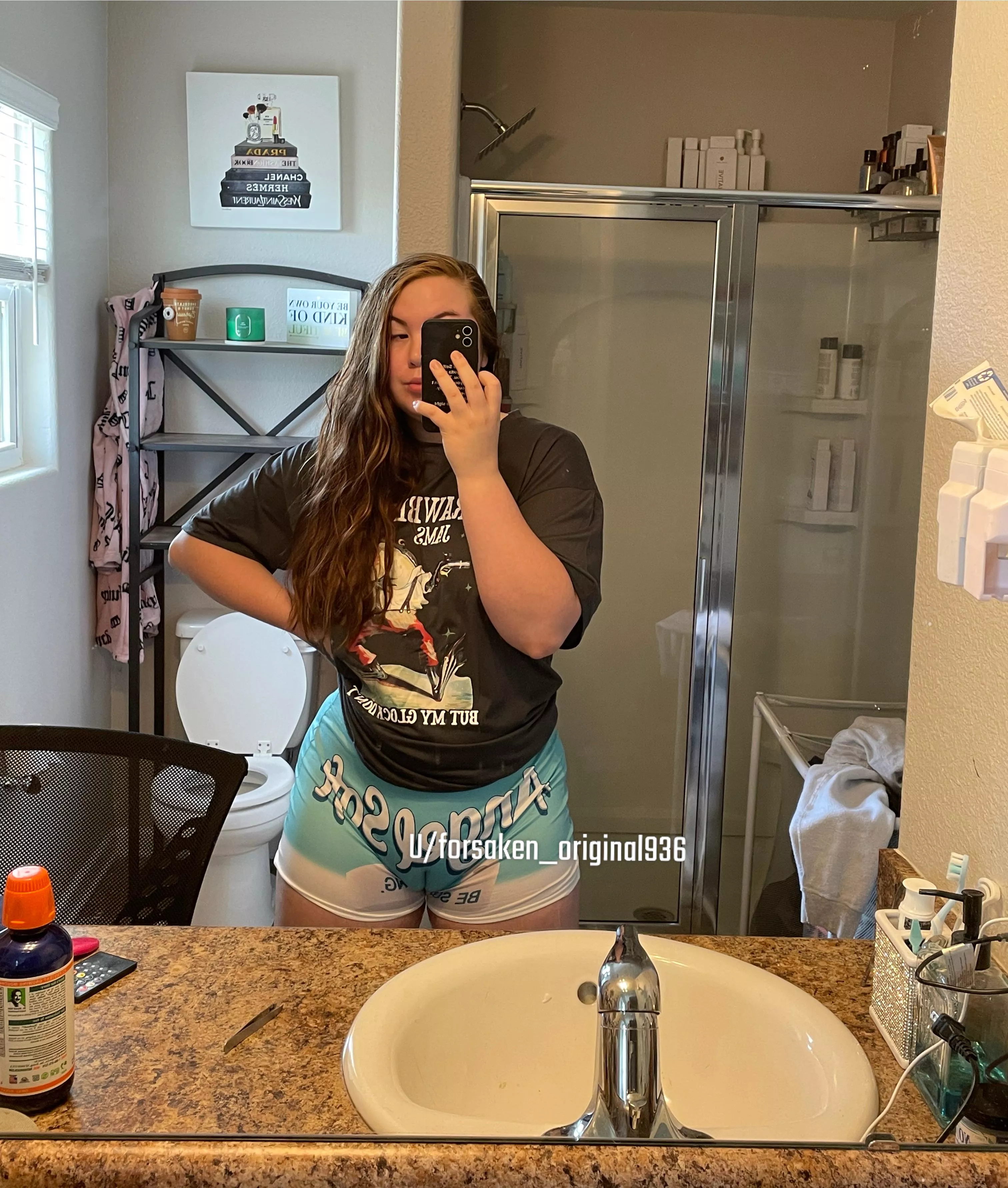 Getting my cameltoe ready for the day posted by Forsaken_Original936