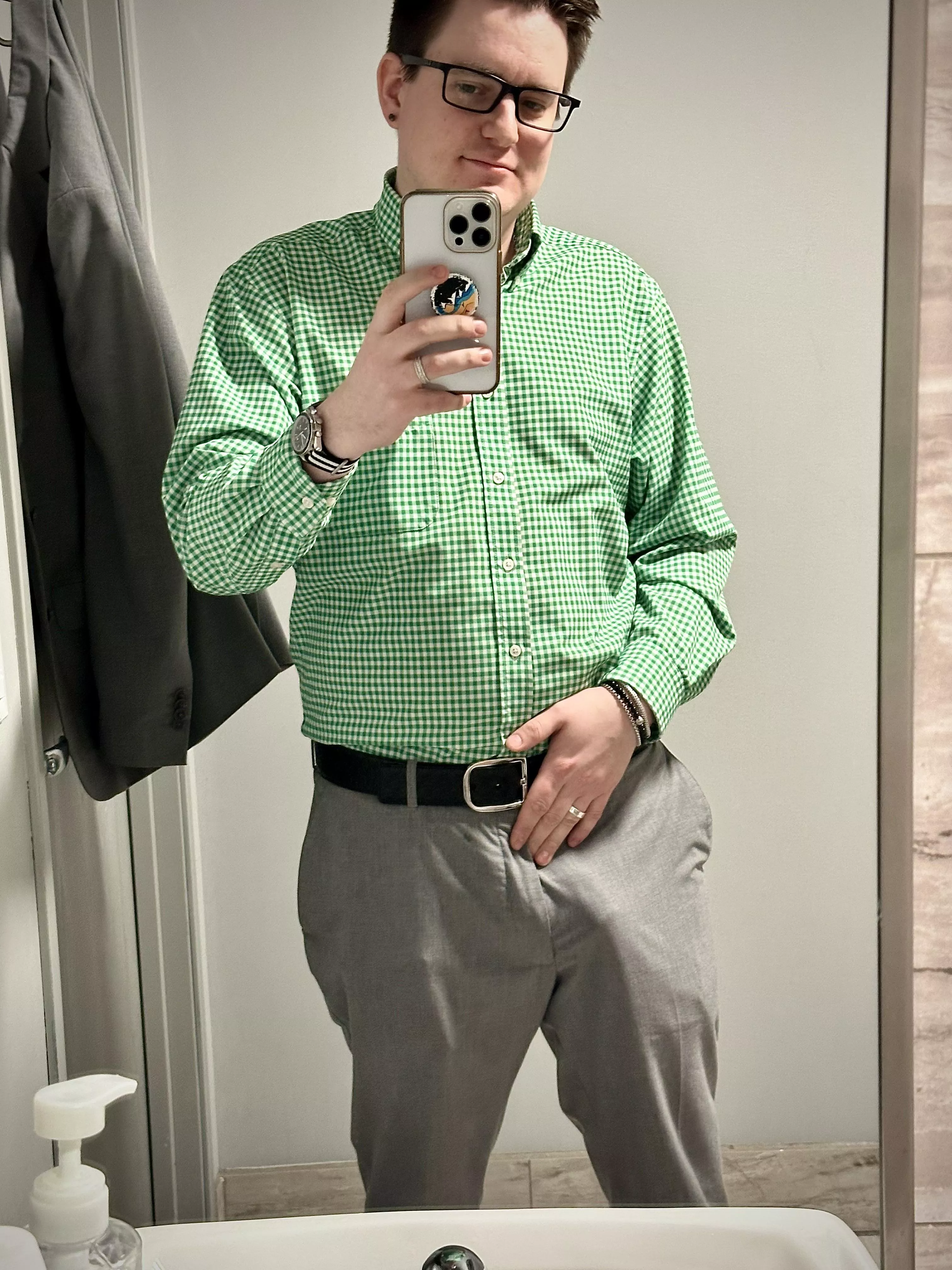 I think my work pants may be a little too revealing  posted by JustMyPornPics