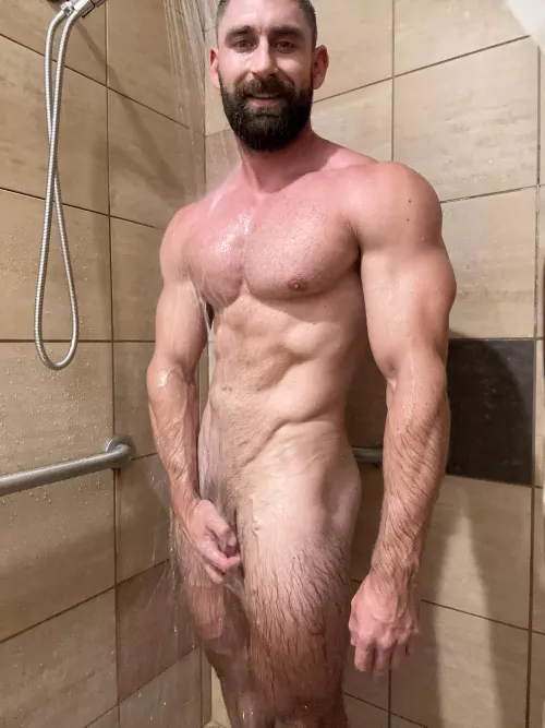 Locker room shower 😉 by onlygainzsteve