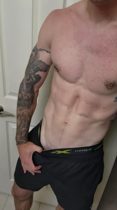 Morning PT done! Now to hop in the shower! by Fitlife2526