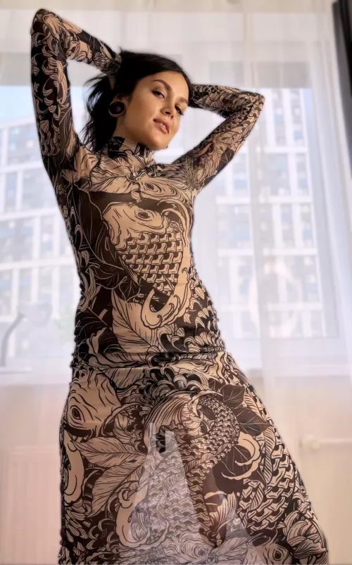 Oh, I was hoping it would be invisible under the dress, but now you know my biggest secret  by Prepareyour_A