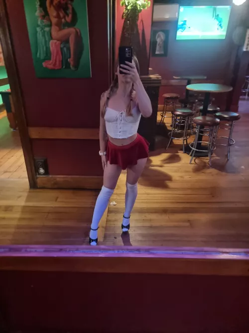 thigh high socks and heels are such a vibe by artslutx