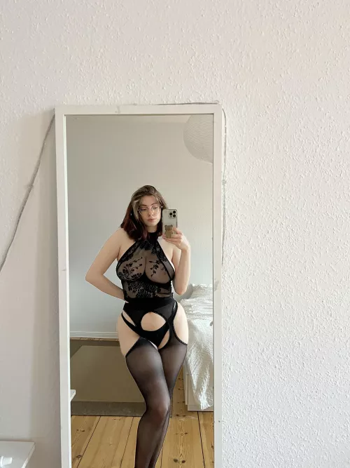 Wearing this fishnet, do you think I'm GF material? by LongjumpingMess2257