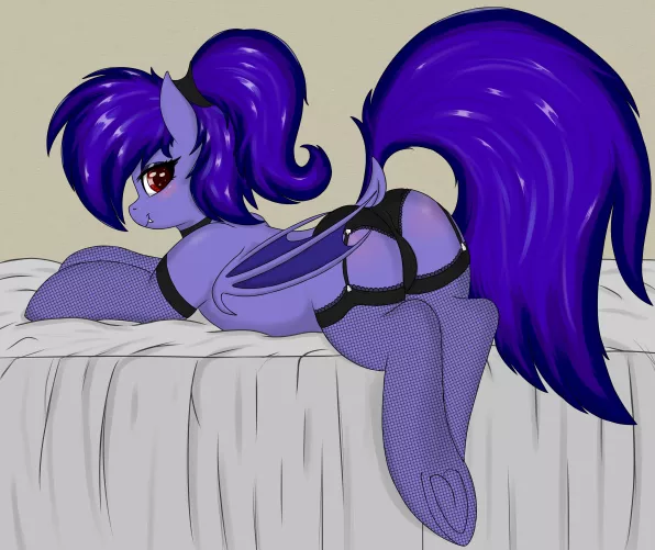 Bat OC of a friend art by me  by Marbatra