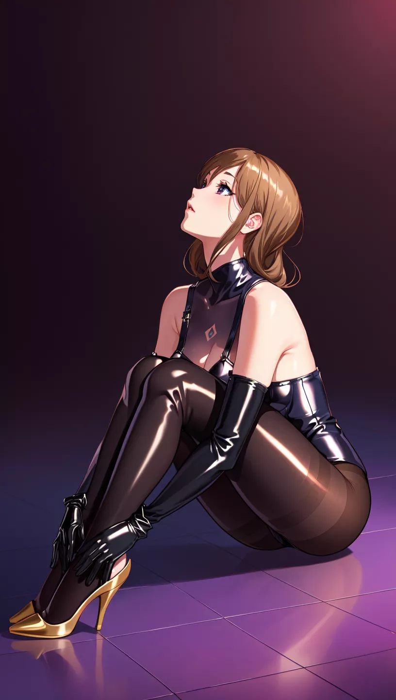 Curled Up Dominatrix  posted by CheetahSperm18
