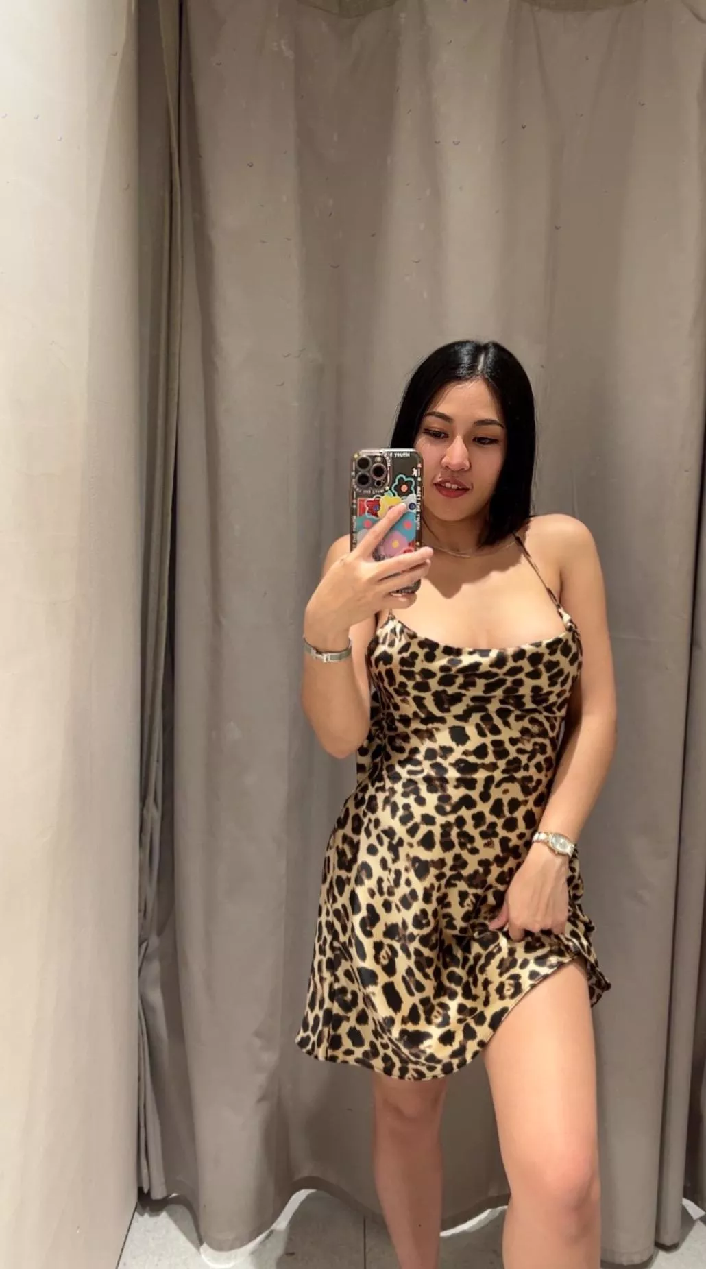 Do I look cute in my new dress? posted by your_ZetaLiu