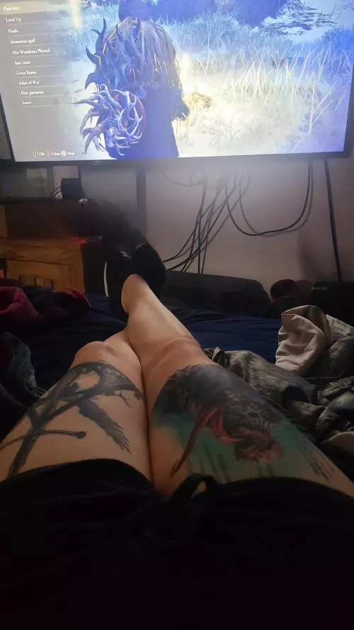 Elden Ring, but when i die, you get head by MorguenMisco