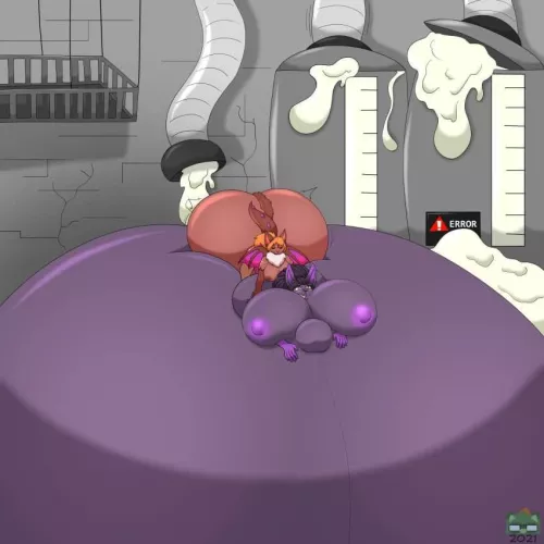 [H/F] Heh sorry, tanks are broken, but cum still gotta be stored somewhere >:3 (sudsypup) by ThatDrako