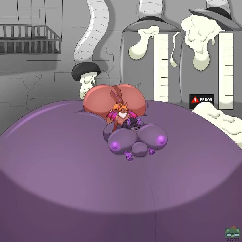 [H/F] Heh sorry, tanks are broken, but cum still gotta be stored somewhere >:3 (sudsypup) posted by ThatDrako