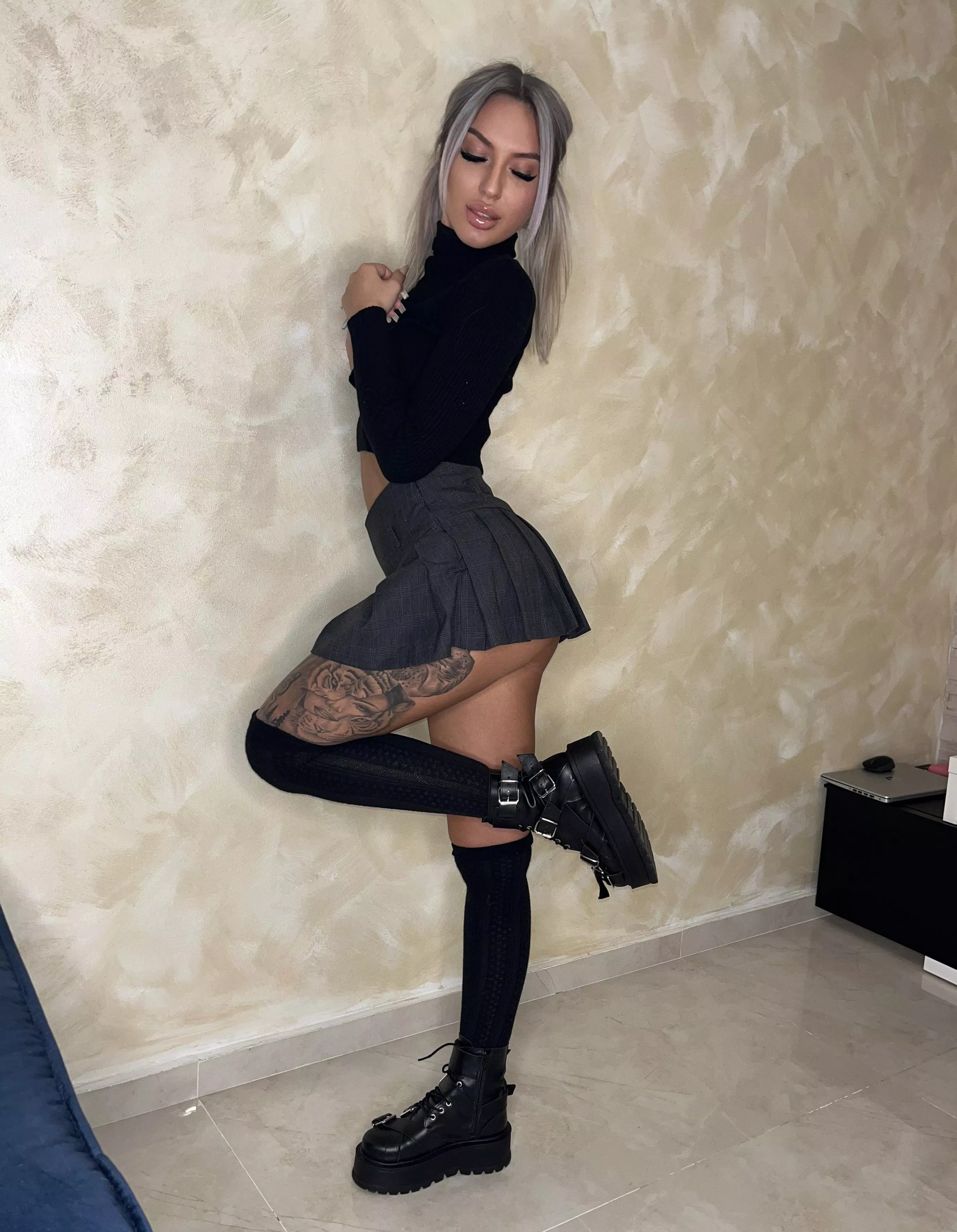 I am not wearing anything under my skirt posted by Stephie-Luv-Real