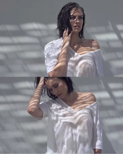 Lauren Cohan by funandgamesThrow