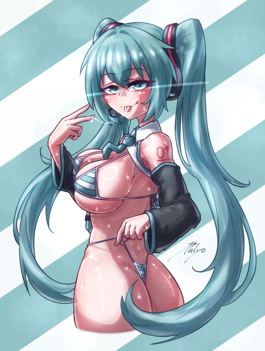 That one big booba miku posted by Phlyo_