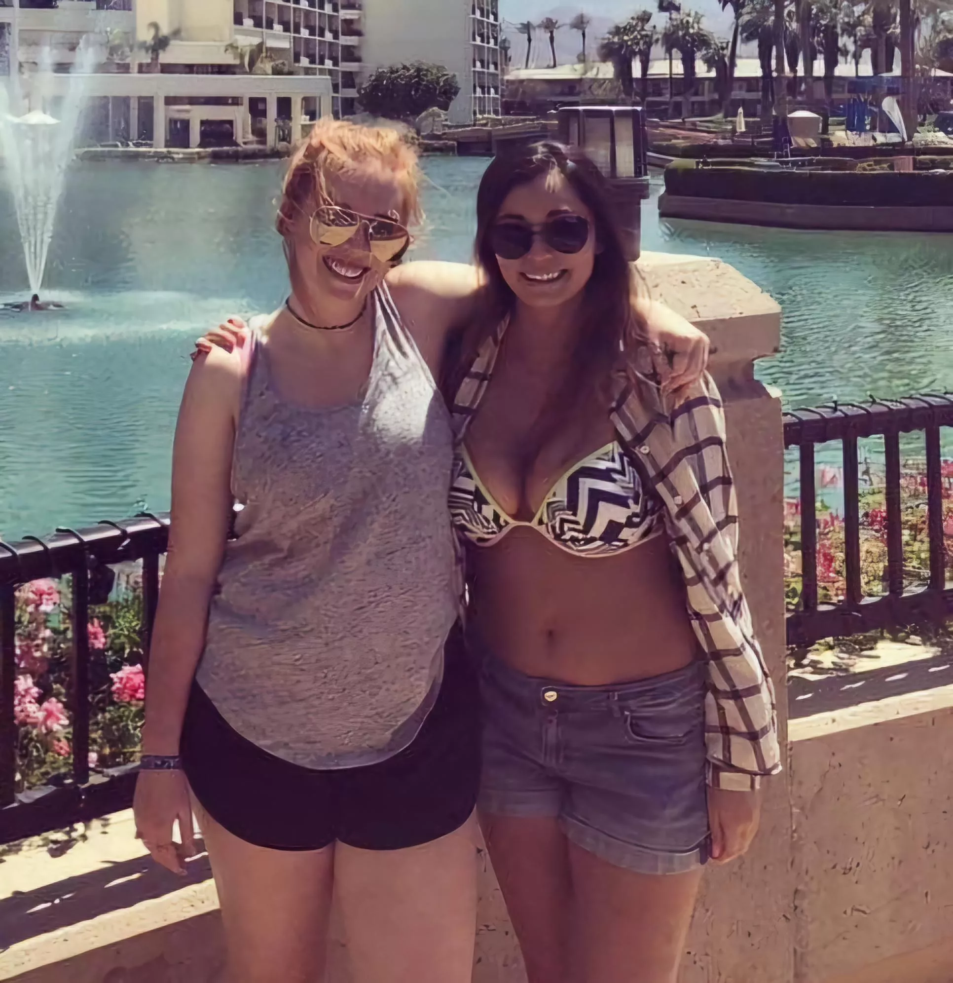 Too embarrassed to show hers next to her friends posted by califootfan2020