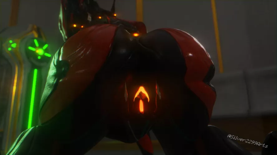 [Valkyr] Fingering Herself (Silver2299Arts) by Darthmufin