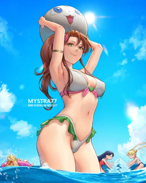Beach Jupiter (Mystra77) [Sailor Moon] by mystra77