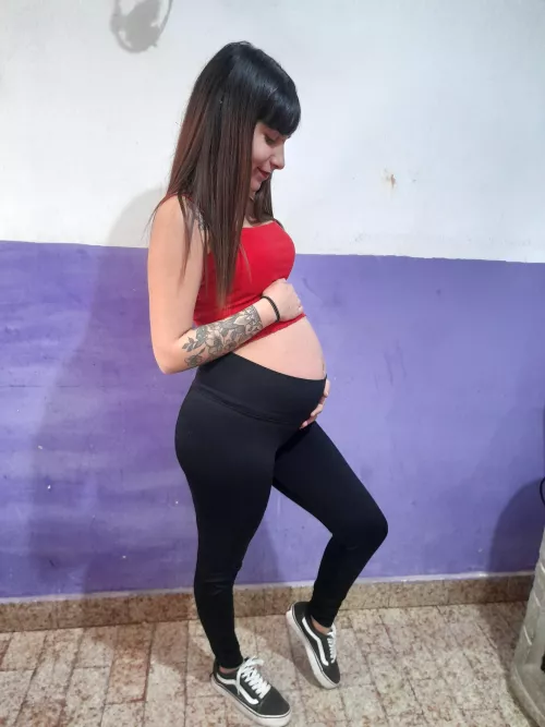 Do you think my pregnant belly looks better on me? by miavipxxx