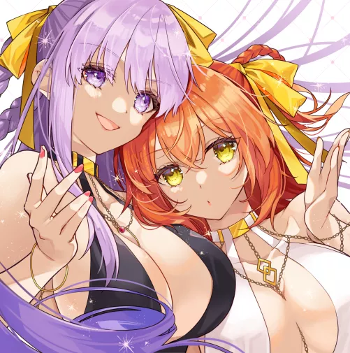 Gudako & BB [Fate/GO] by CheetahSperm18