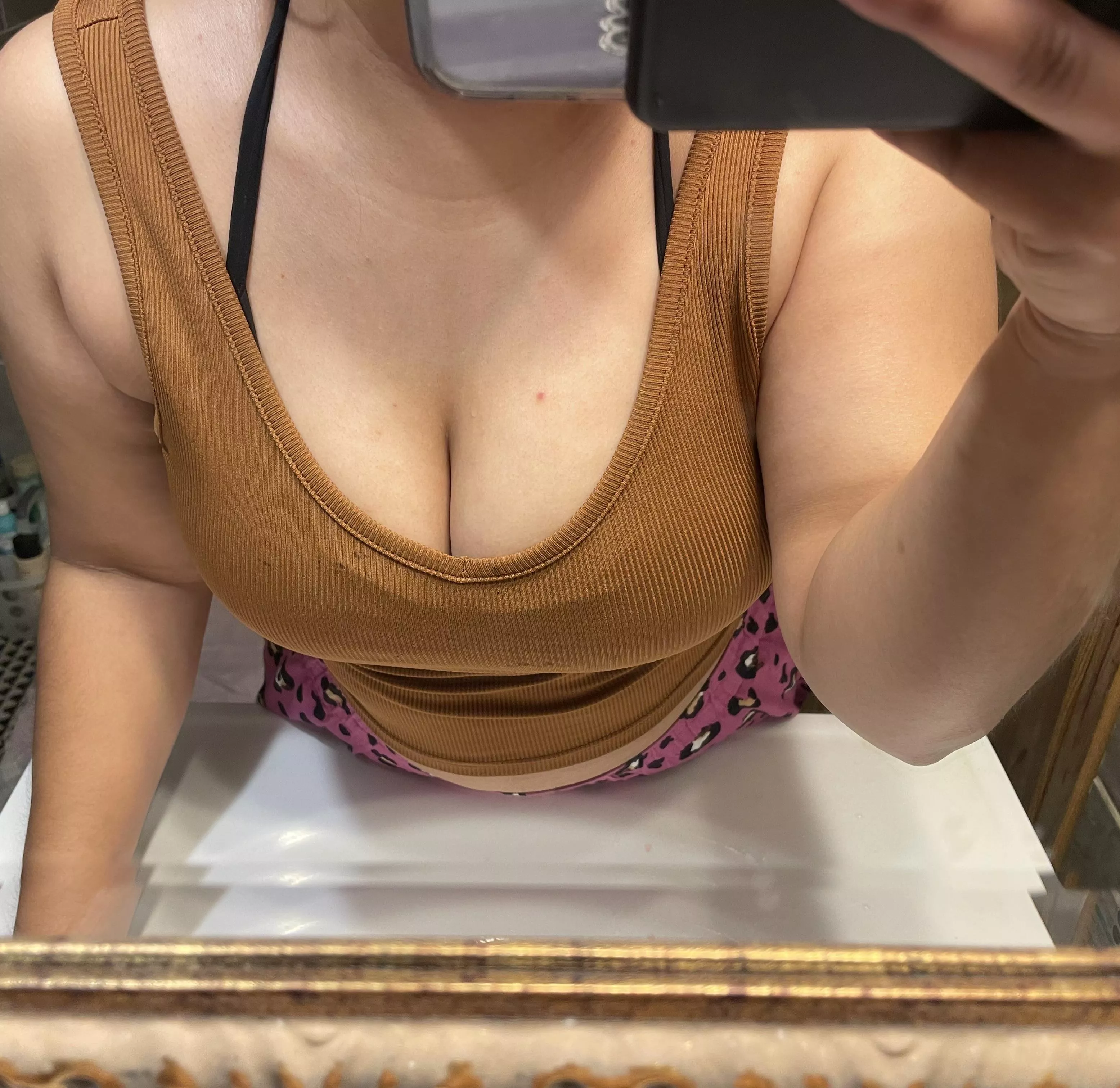 Hey buddy, my eyes are up here !  posted by TraditionalLet2759