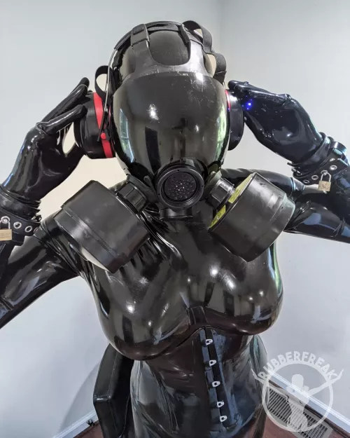 How I spent my Monday  by kinkyrubberdoll