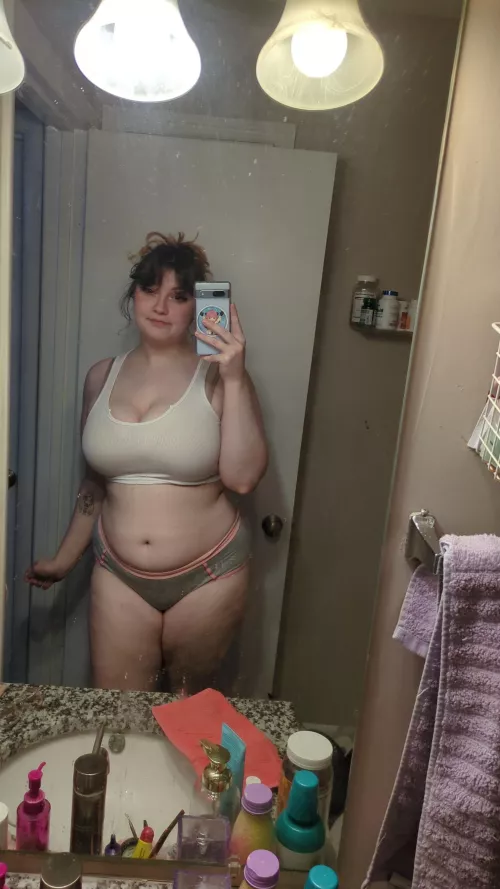 In my undies  by Illustrious-Story-46