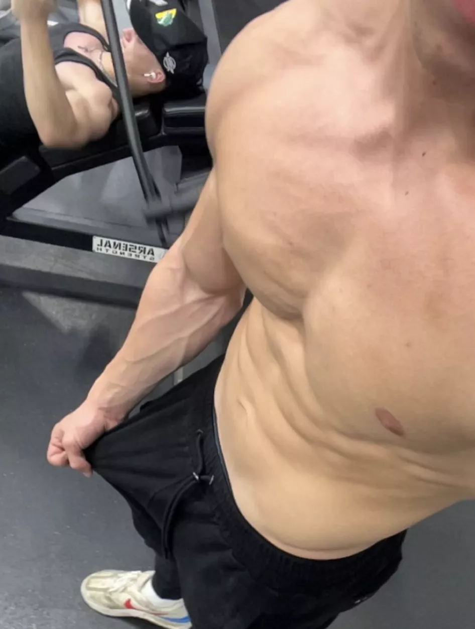 In the locker room after my workout 😏 posted by DifficulttTrip