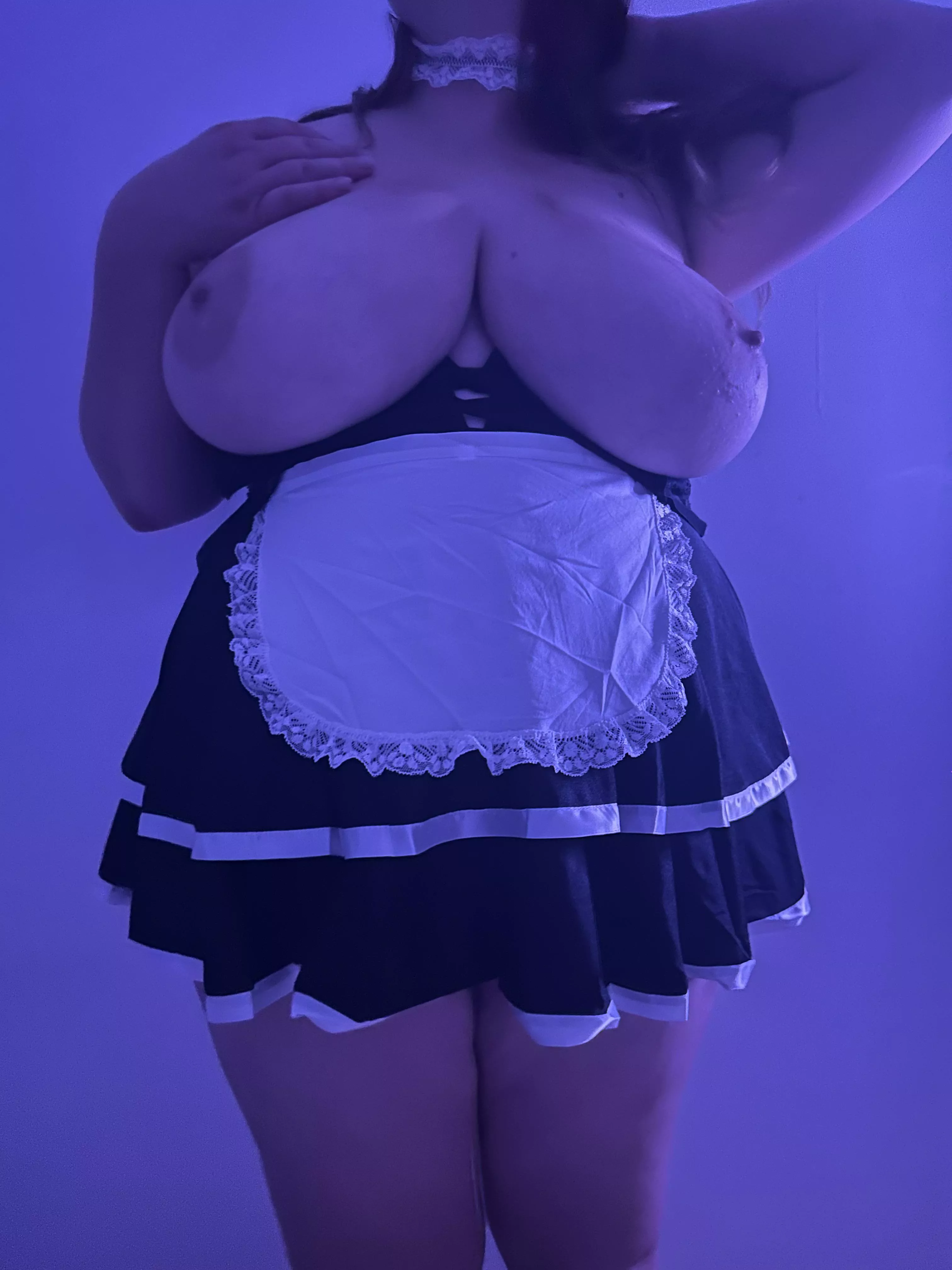 Let me help drain that morning wood daddy😏 posted by BestBoobsOnOF