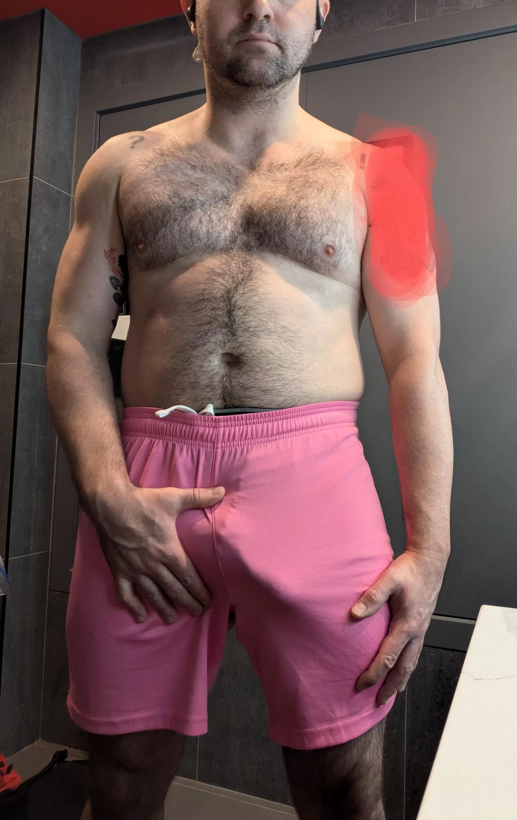 New gym shorts may be too tight🤷‍♂️ posted by prominentdjs