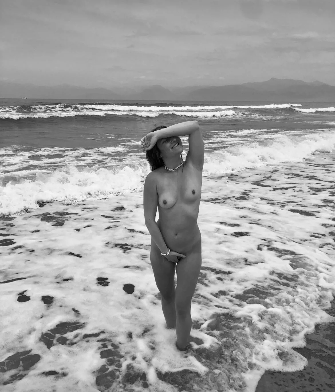 Nothing quite like being nude on a public beach with a pretty view! posted by Tallulahmwah