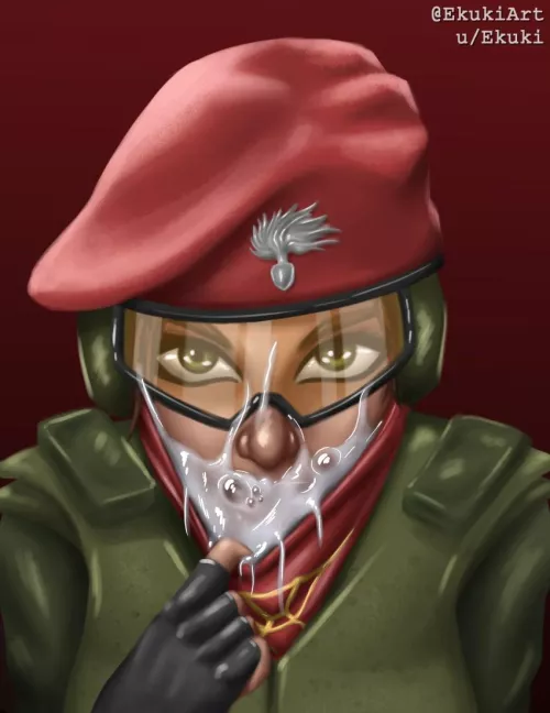 Taking her meals to go. [ekuki] by unknownshiro1