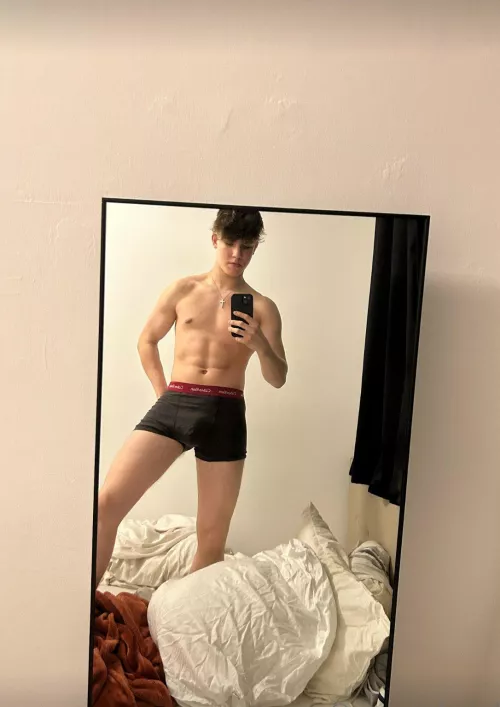 Don't mind me, just changing the bedding ;) by Electronic-Emu-3242