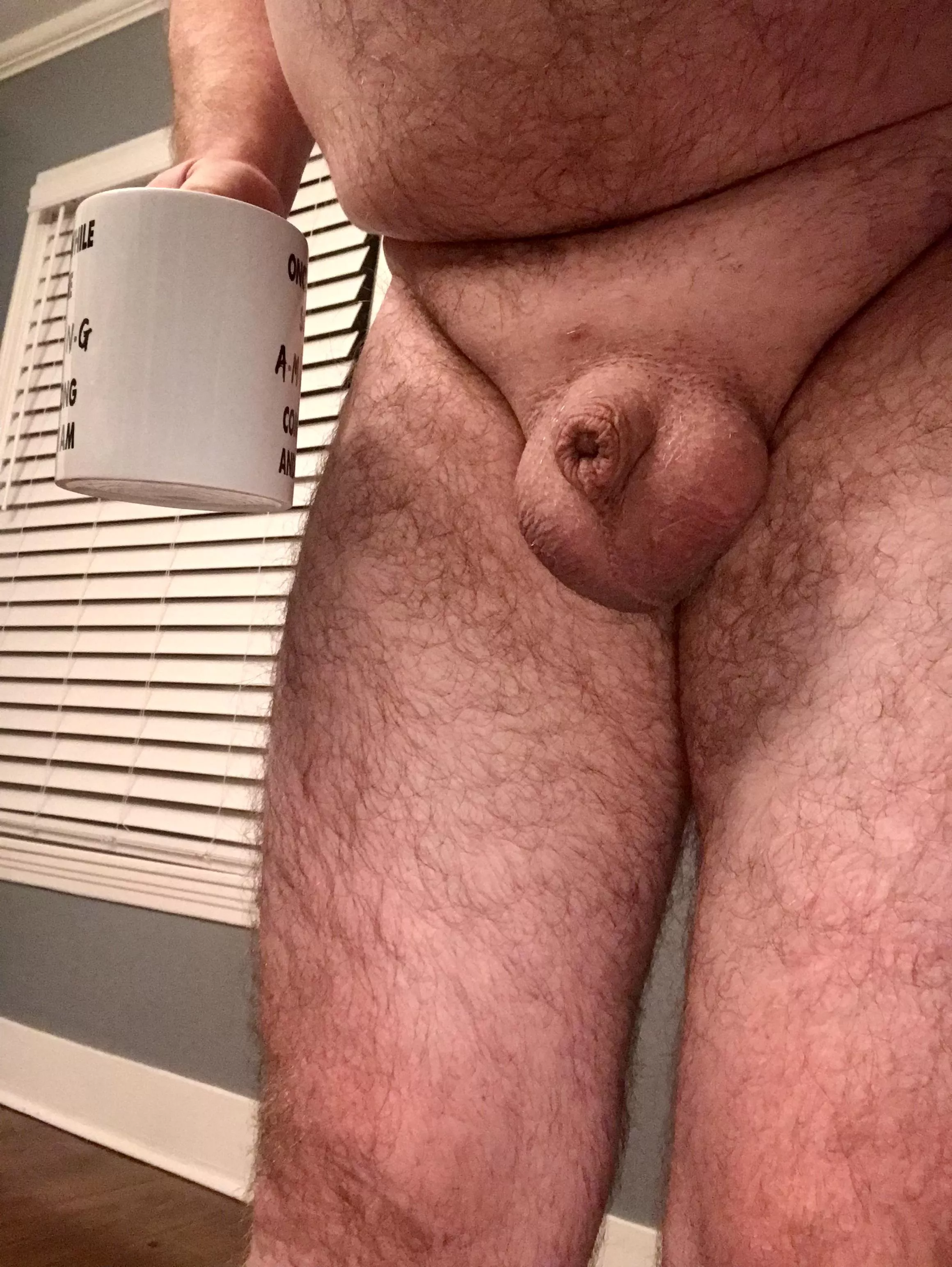 I was told shaving makes it look bigger. I just don’t know why I’d want to shave a coffee mug.  posted by Abikinkymind