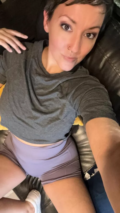 I'm happy to be a naughty brunette by Astraea_ann