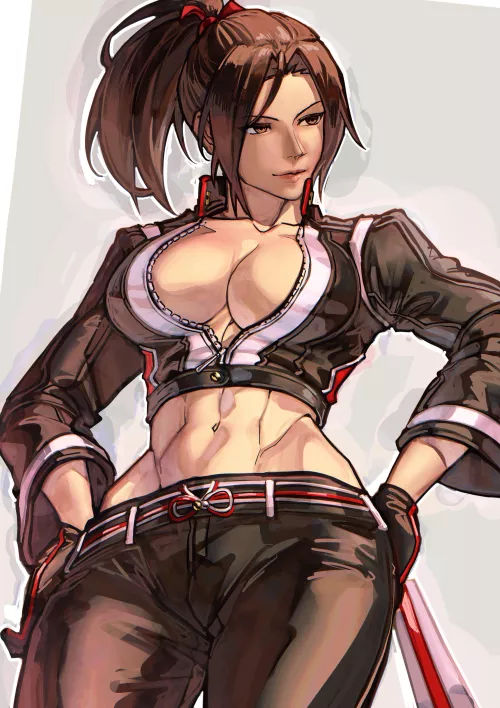 Mai Shiranui (Syachiiro) [King of Fighters] by Throwawheylmao