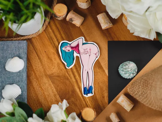 Please Take Me - Sticker By Me by -_PeacHyShades_-