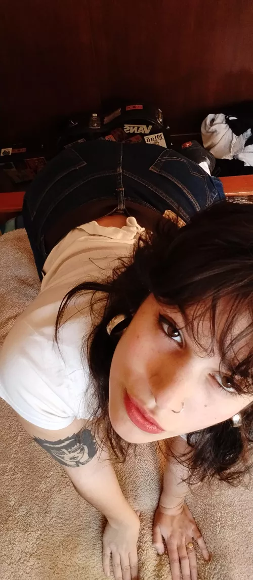 The doggy jeans butt you always dreamed of by MysticalCleo