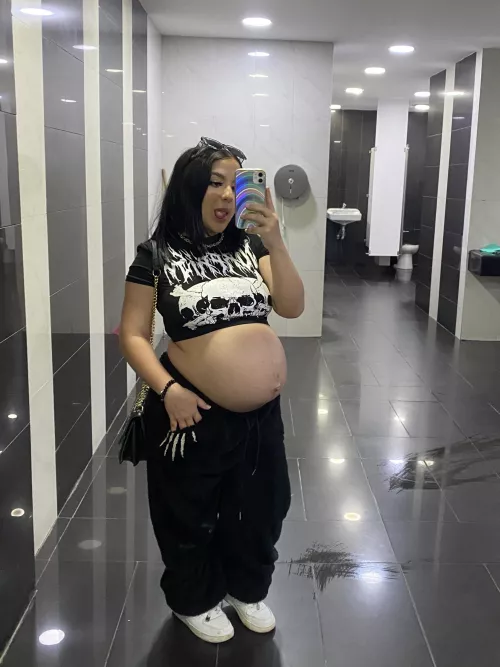 This bump it’s about to pop by DistanceGoddess