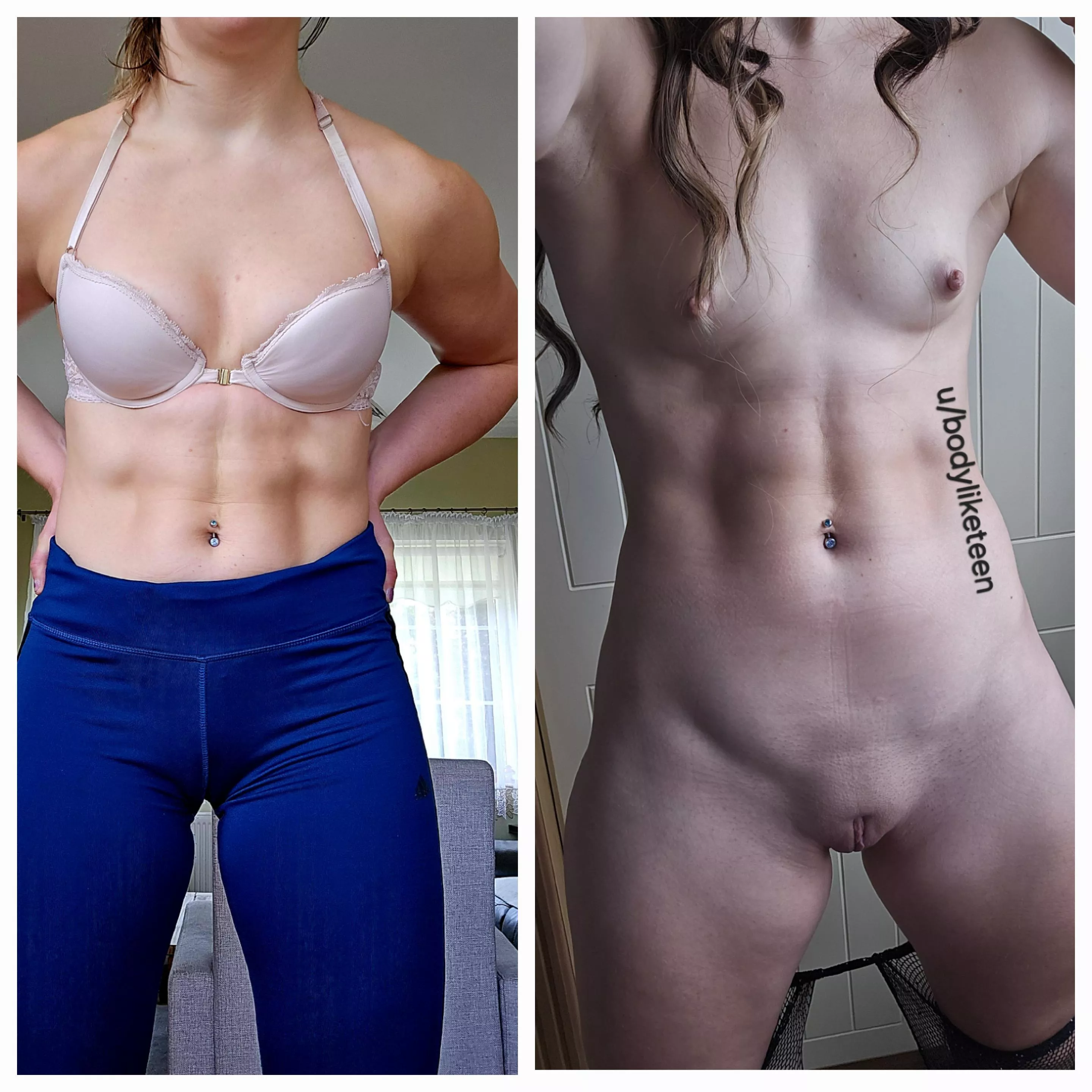 This is what guys at the gym can't see. Do you think they would like it ? :) posted by bodyliketeen