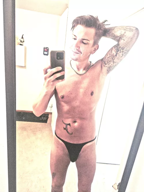 Thongs are for everyone! 🔥 by CuriousCoupleCums