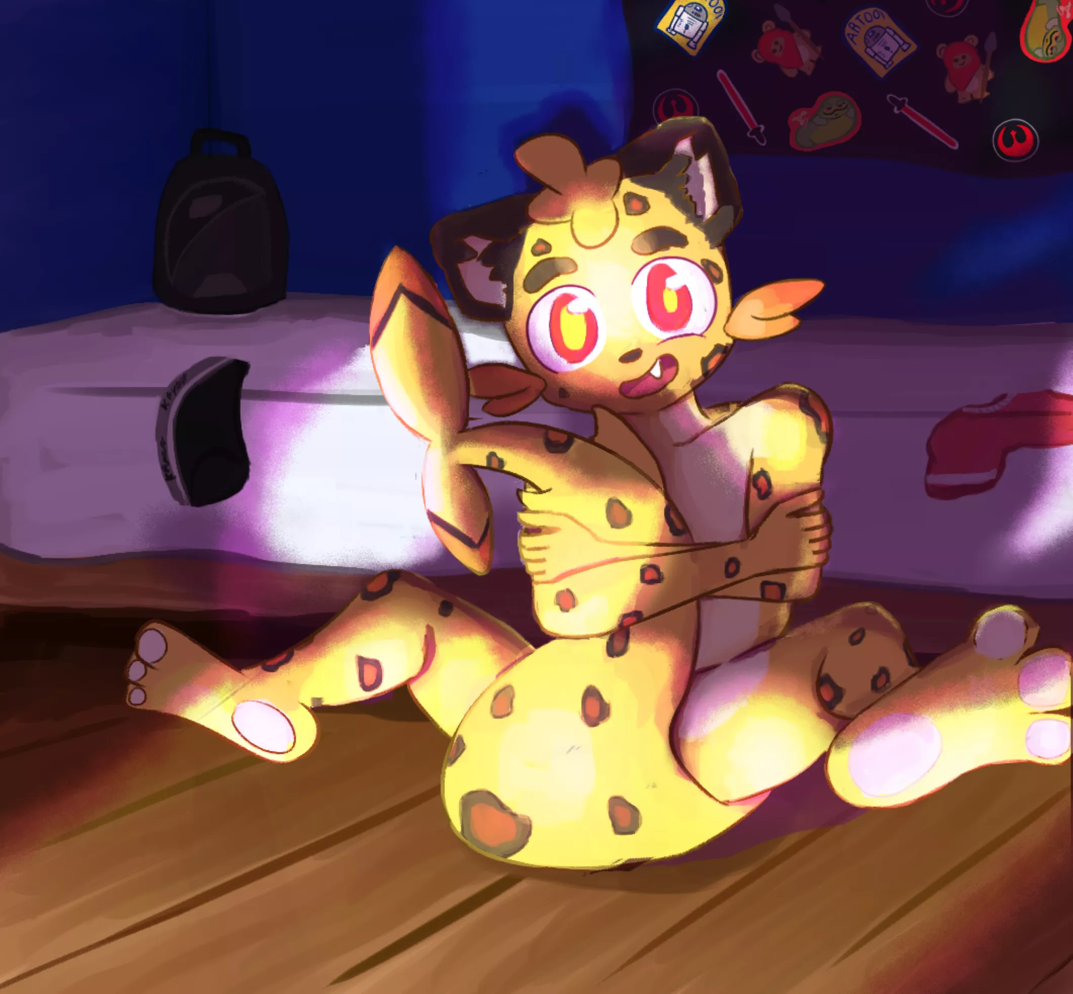 What was he doing? (Only wrong answers) - Art by me- posted by Goru_Terenae