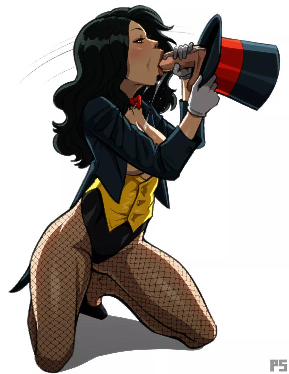 Zatanna's magic trick (Pumps_nsfw) [DC] posted by Kuro-Oji