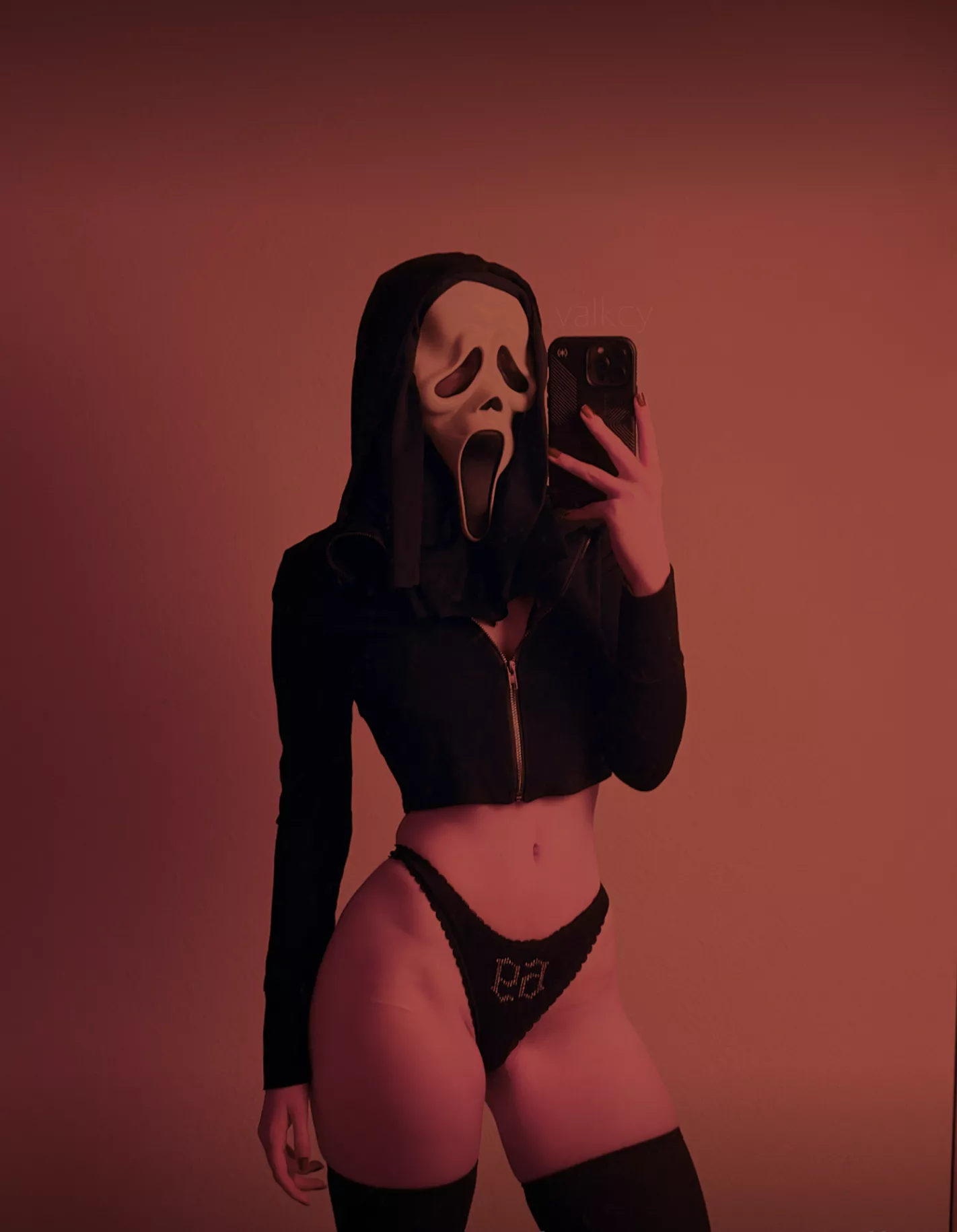 are you running away from me? 😈 posted by valkcy