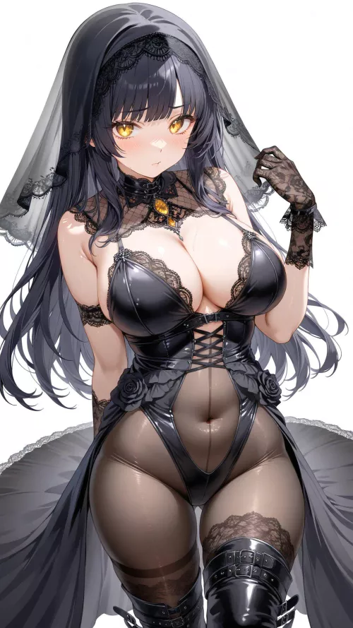 Body Stocking Bride  by CheetahSperm18