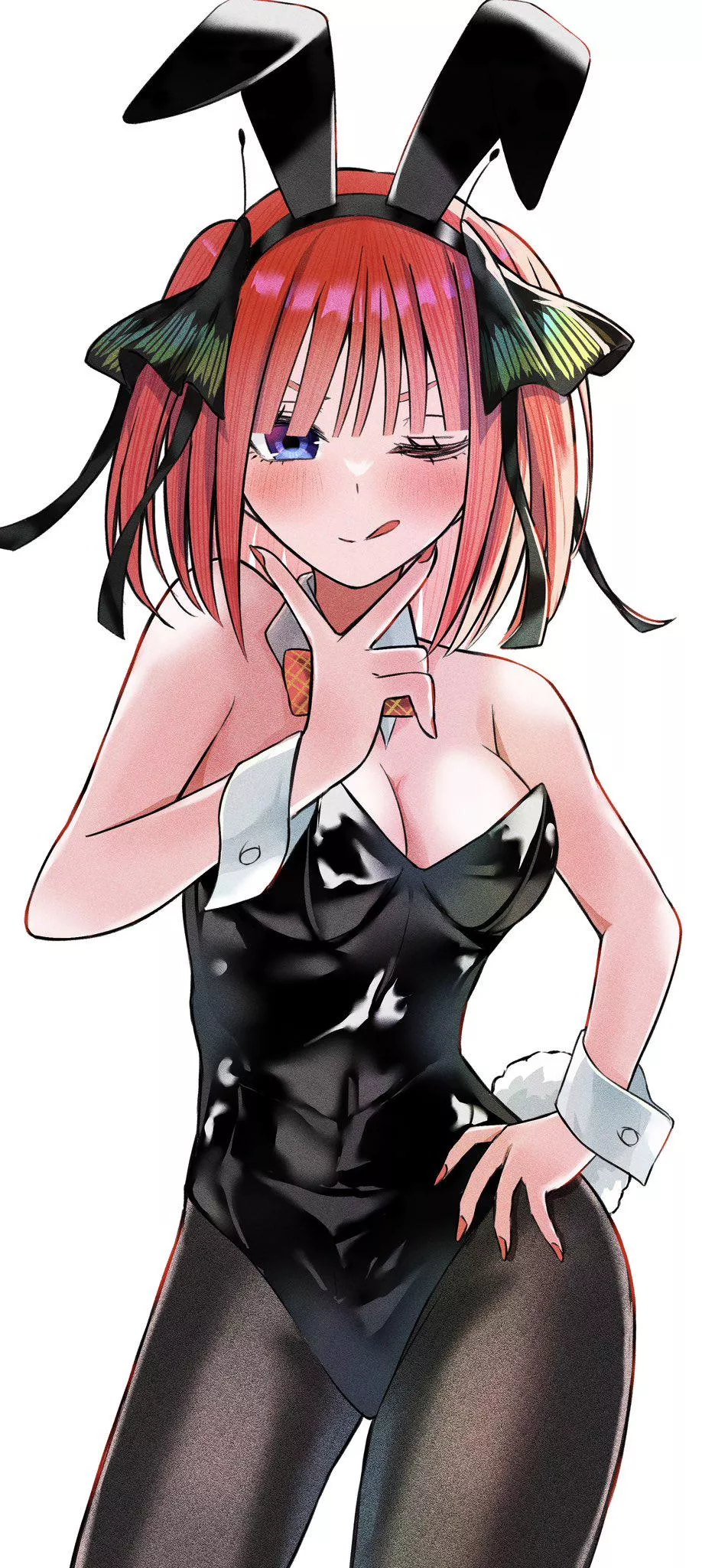Bunny Girl Nino Winking [The Quintessential Quintuplets] posted by Csxc