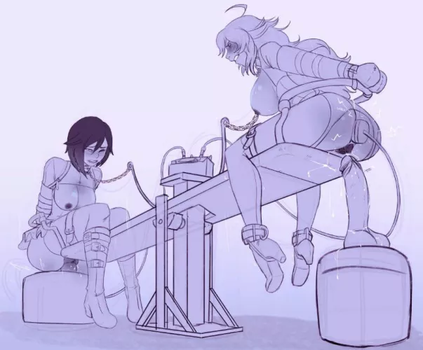 Dildo seesaw by AmpleAvacado