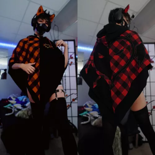 Every femboy needs a poncho :3 by willzoneiumOwO