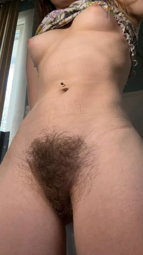 Hairy pussy doesn’t get the love it deserves 😋 by babyaliii