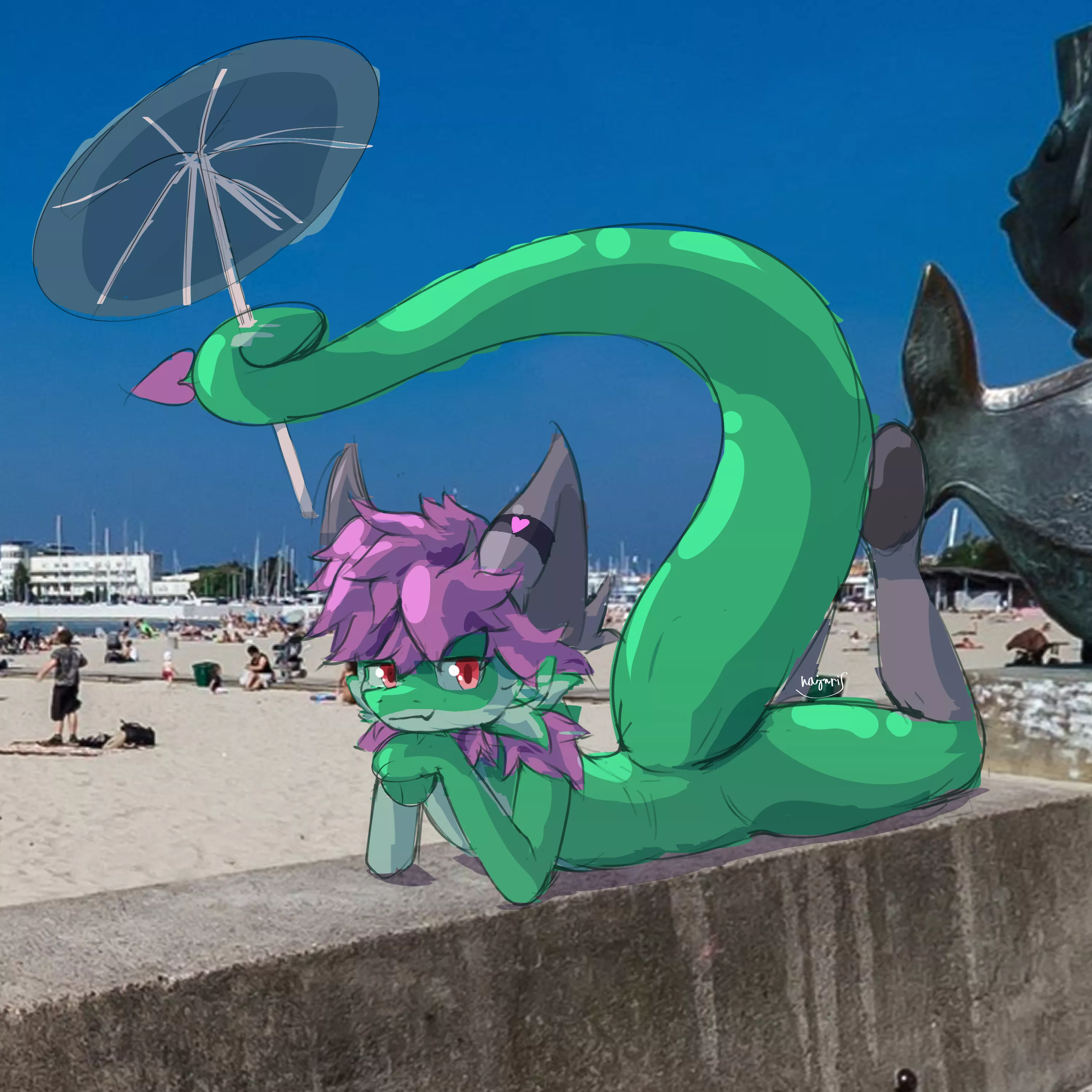 He stole your umbrella wyd (oc) posted by official_cactus